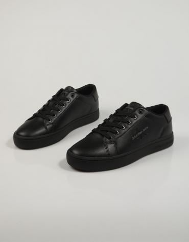 CLASSIC CUPSOLE LACEUP LOW LTH Black