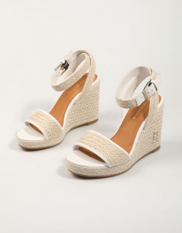 TH ROPE HIGH WEDGE SANDAL Glace