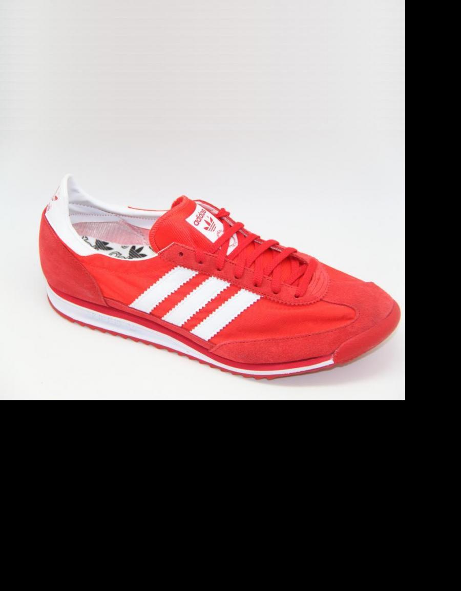 riega la flor robo No puedo Adidas SL72 V22914 en Rojo Lona | sneakers ADIDAS originales