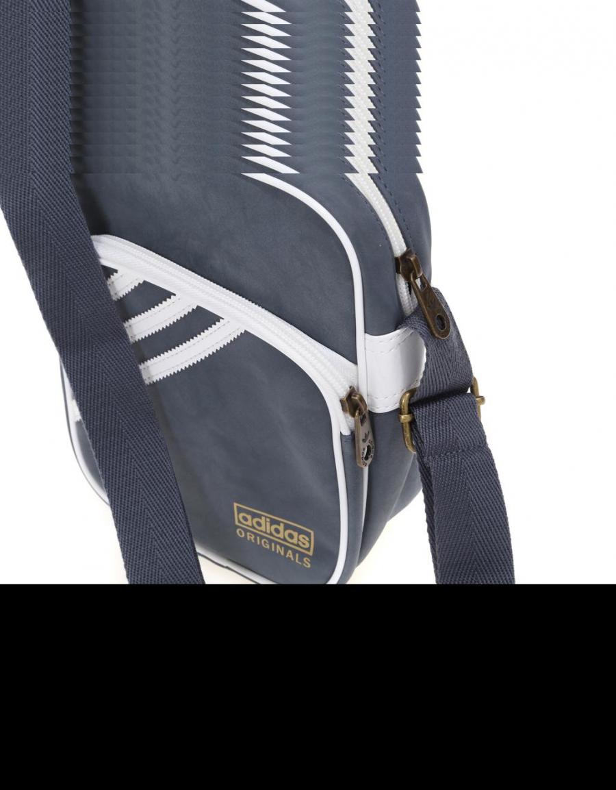 ADIDAS ORIGINALS Adidas Mini Bag Suede Cinzento