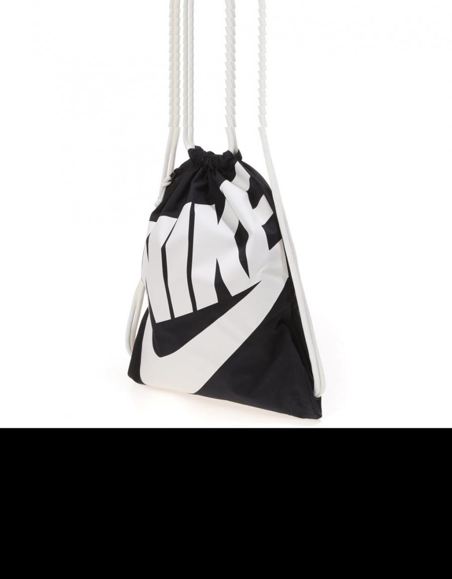 Gymsack de cuerdas Nike Heritage negro