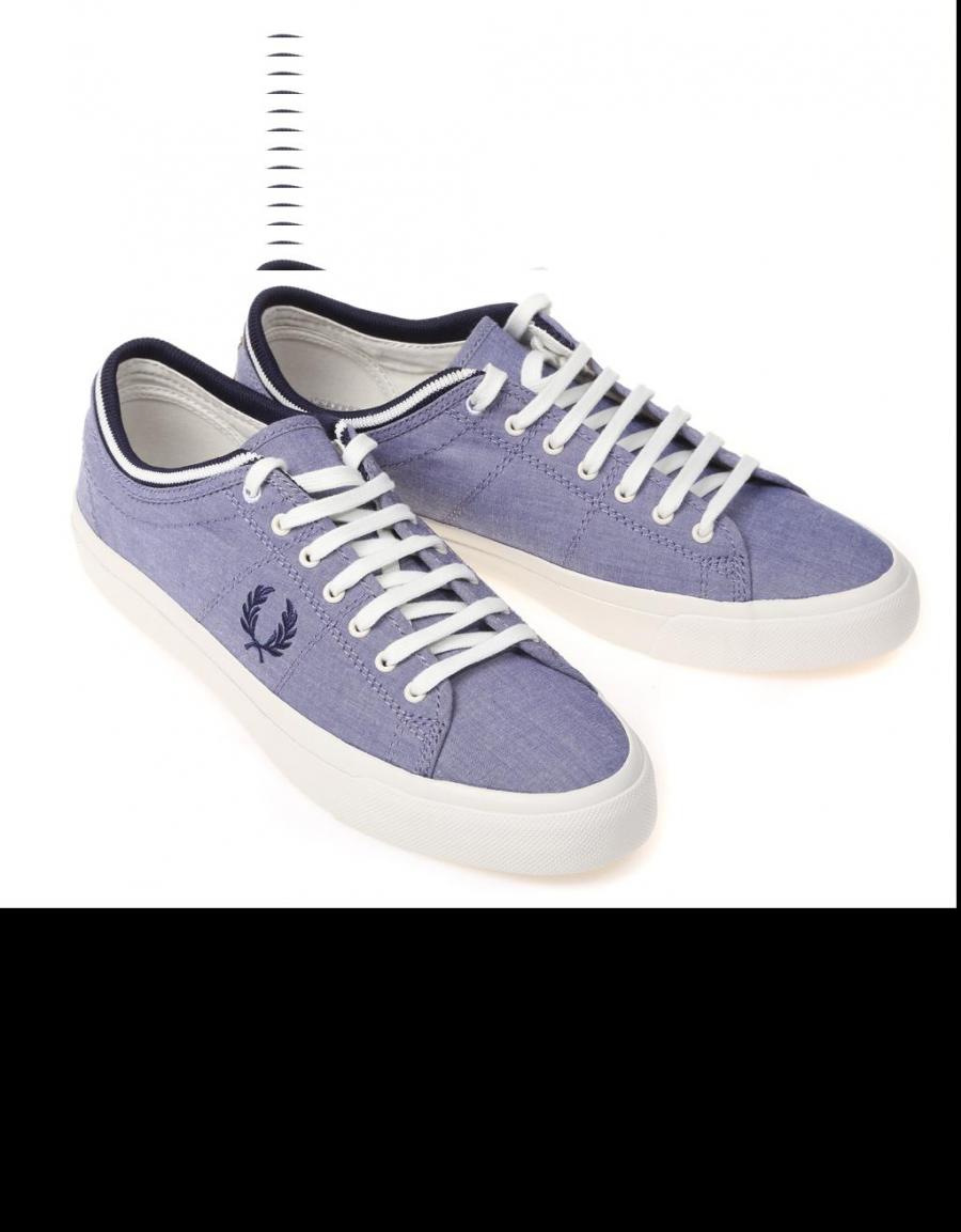 FRED PERRY Kendrick Tipped Navy Blue