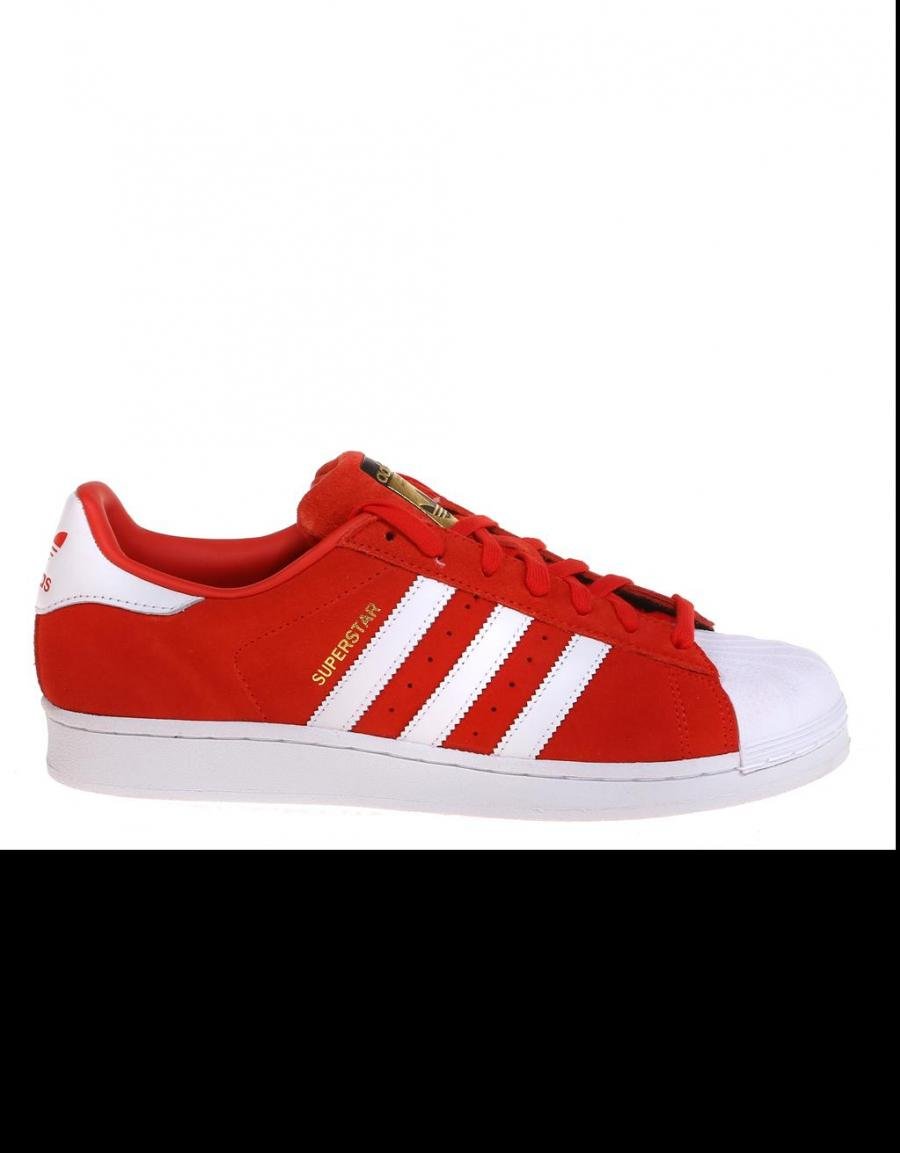 ADIDAS Adidas Superstar Suede, zapatillas Rojo | 57424 | OFERTA