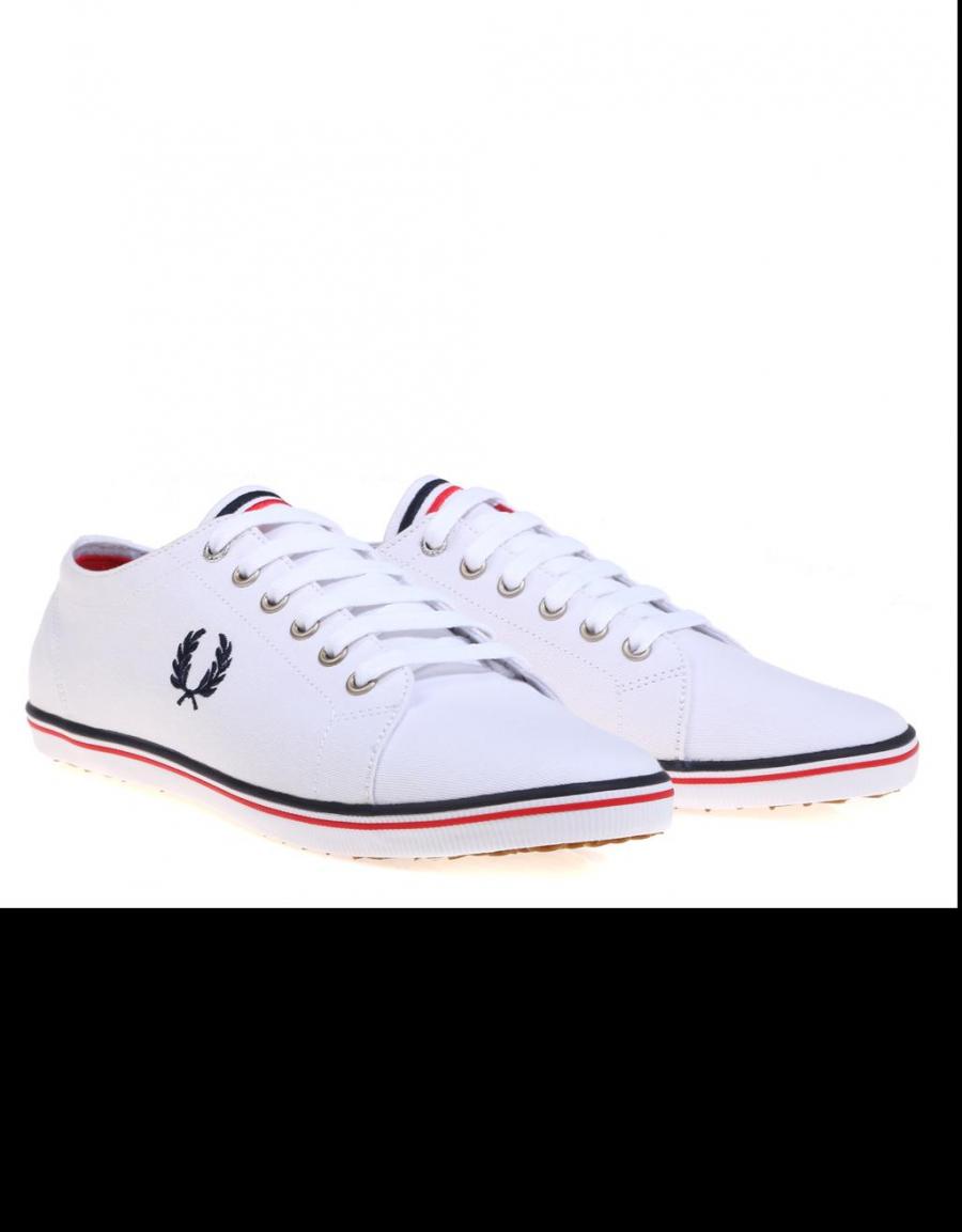 FRED PERRY Kingston Twill Blanc