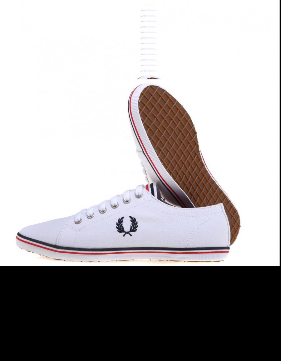 FRED PERRY Kingston Twill Blanc