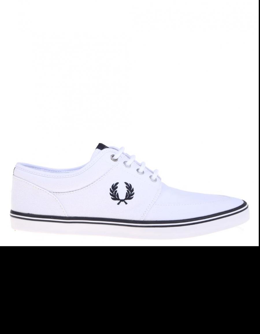 FRED PERRY Stratford Canvas White