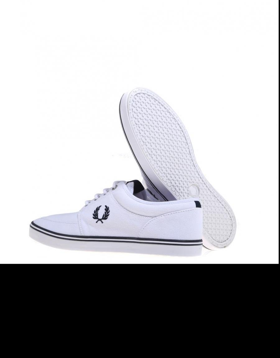 FRED PERRY Stratford Canvas Blanc