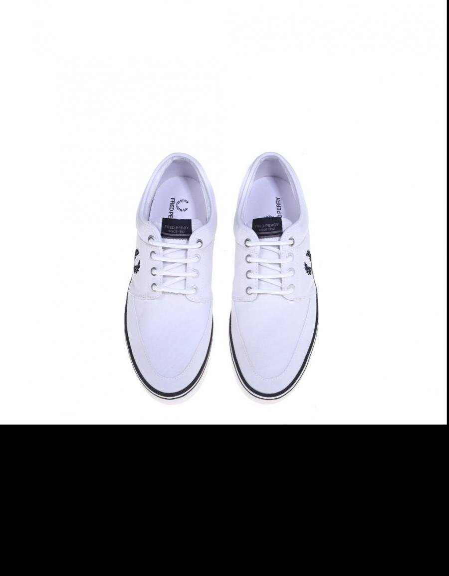 FRED PERRY Stratford Canvas Blanc