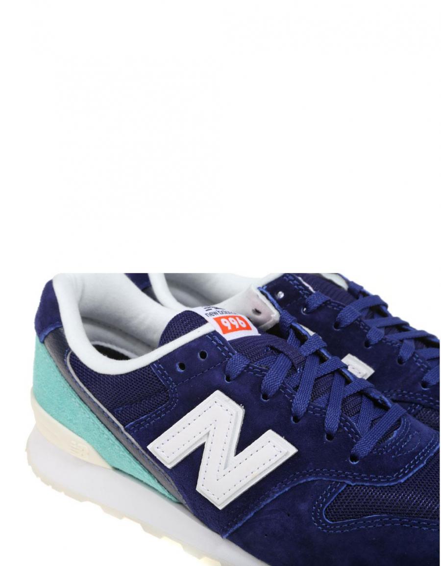 New Wr996, zapatillas Azul marino Piel | 60028