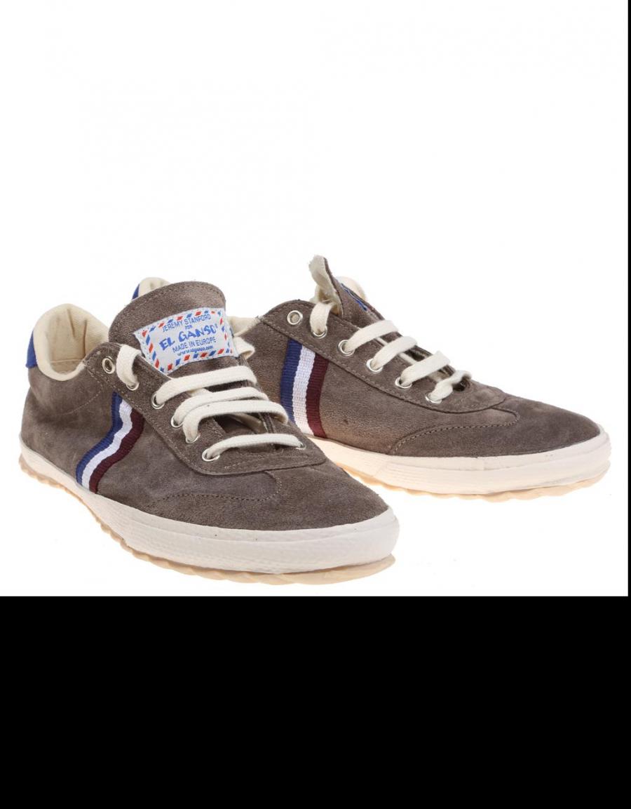 EL GANSO Match Suede Ribon Taupe