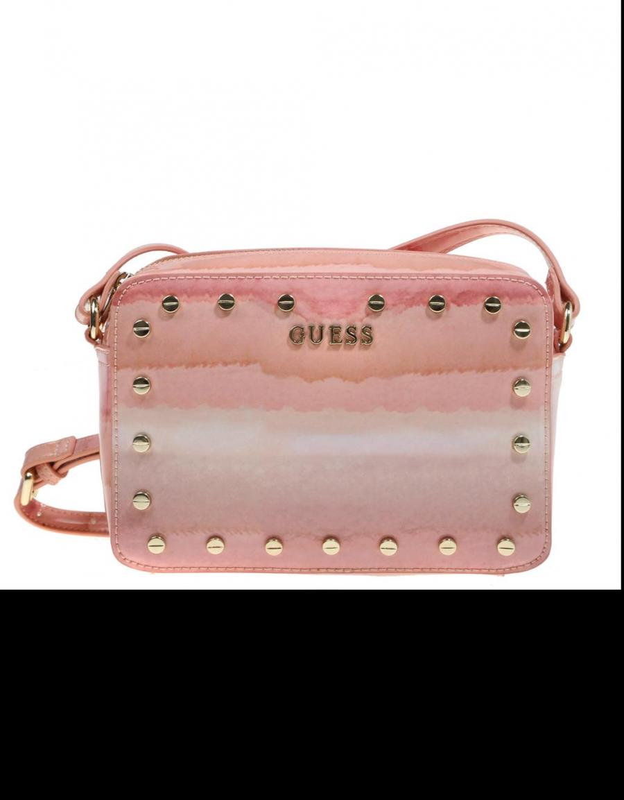 GUESS BAGS Joy Crossbody Top Zip Pink
