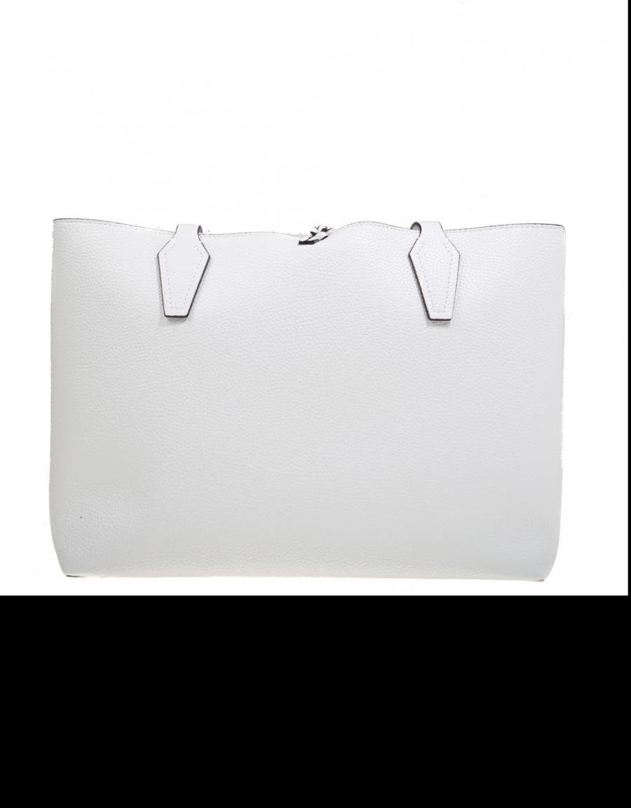 GUESS BAGS Bobbi Inside Out Tote Blanc