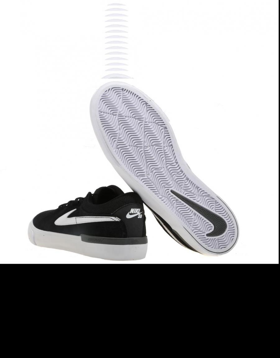 Nike Hypervulc, zapatillas Negro Lona |
