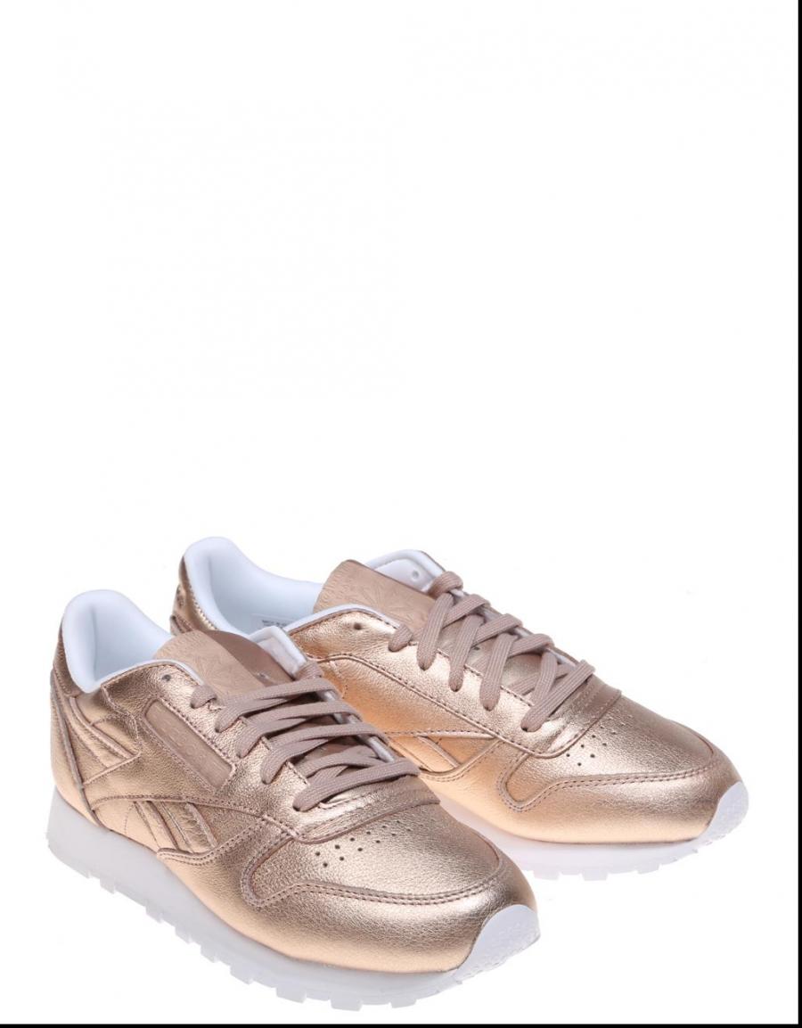 REEBOK Cl Lthr Melted Meta Ouro