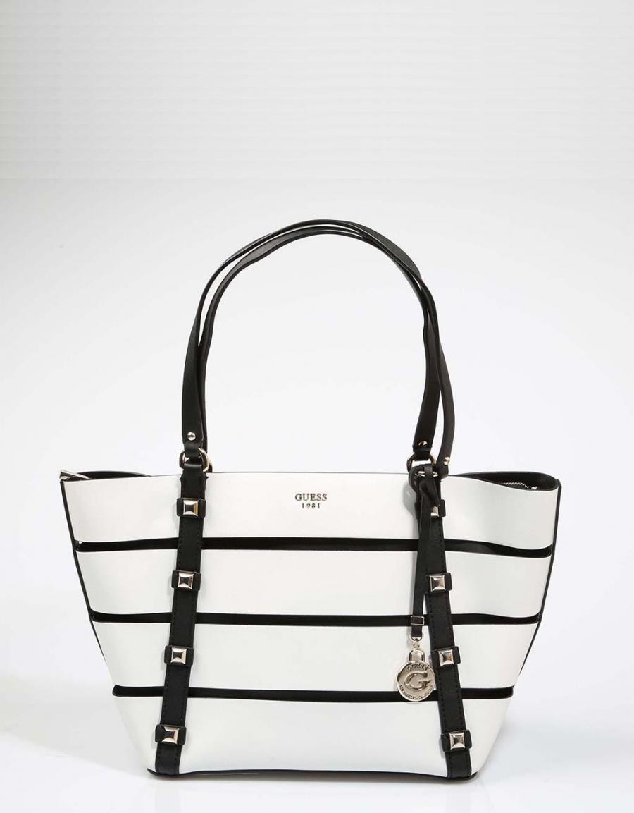 GUESS BAGS Exie Tote Branco