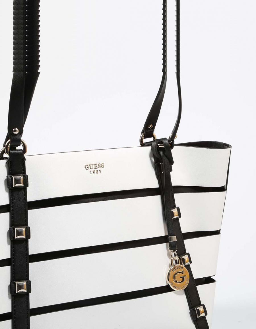 GUESS BAGS Exie Tote Blanc