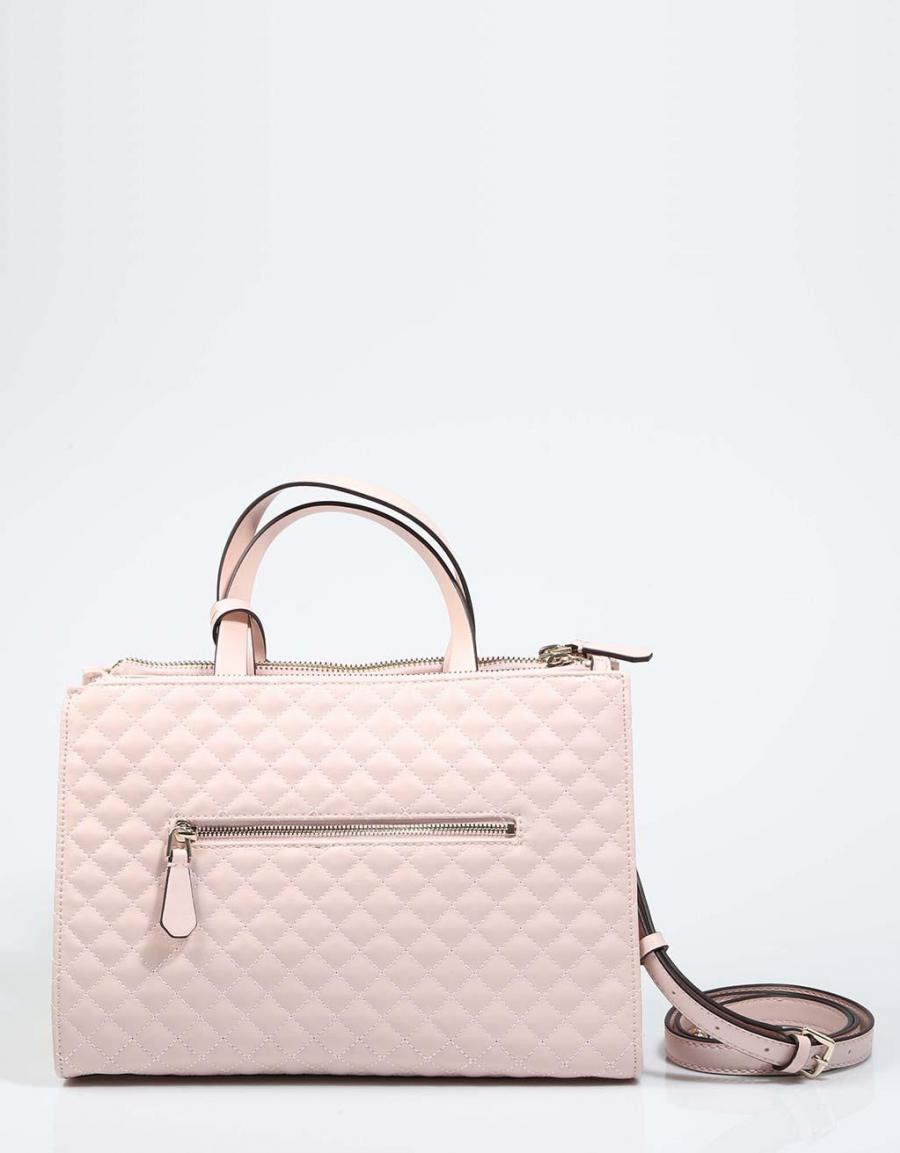 GUESS BAGS G Lux Status Satchel Pink