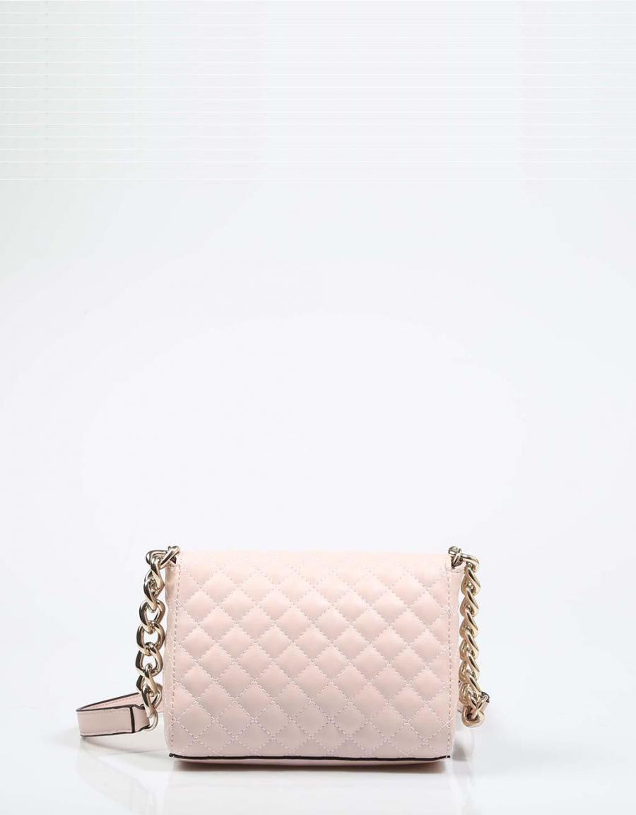 GUESS BAGS G Lux Mini Crossbody Flap Pink