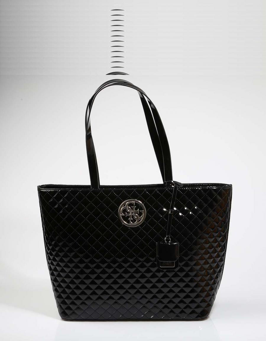 GUESS BAGS G Lux Large Tote Negro
