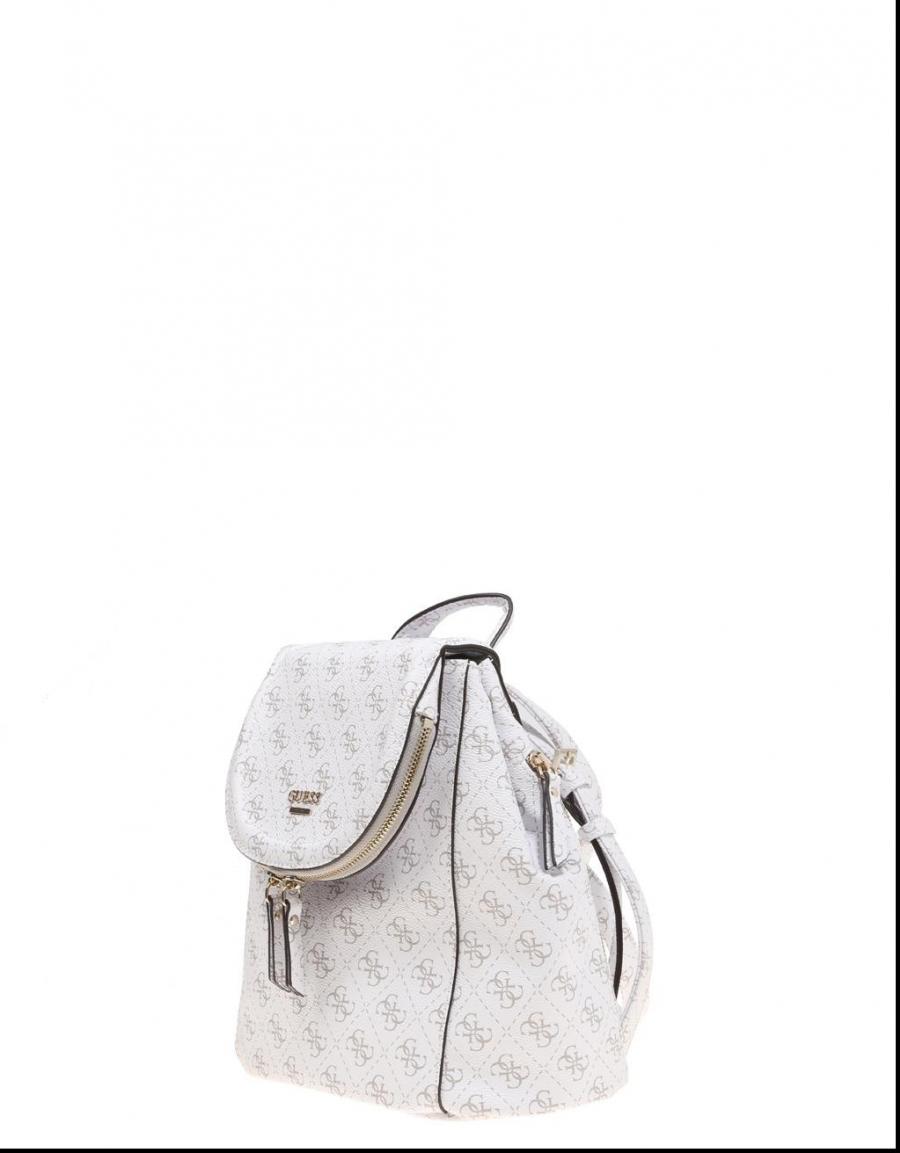 GUESS BAGS Terra Backpack Blanco