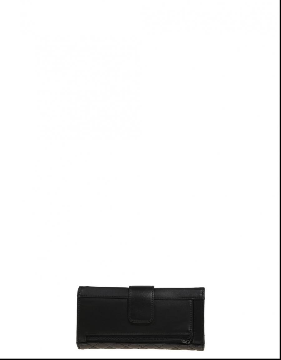 GUESS BAGS G Lux Slg File Clutch Negro