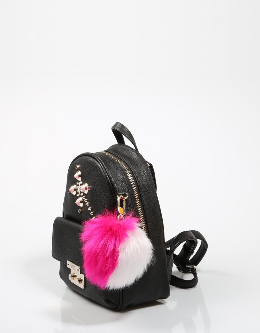 GUESS BAGS Varsity Pop Small Backpack Noir
