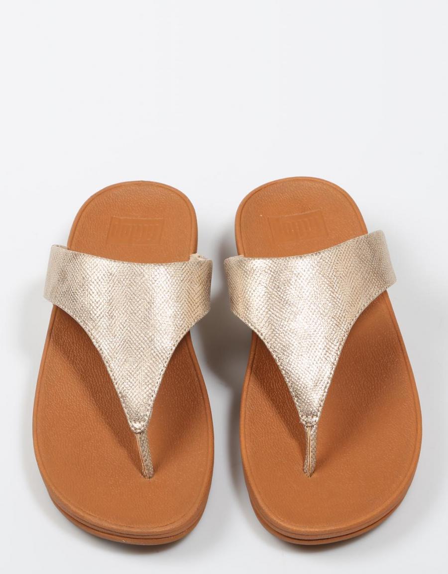 FITFLOP Lulu Toe-thong Sandals Ouro