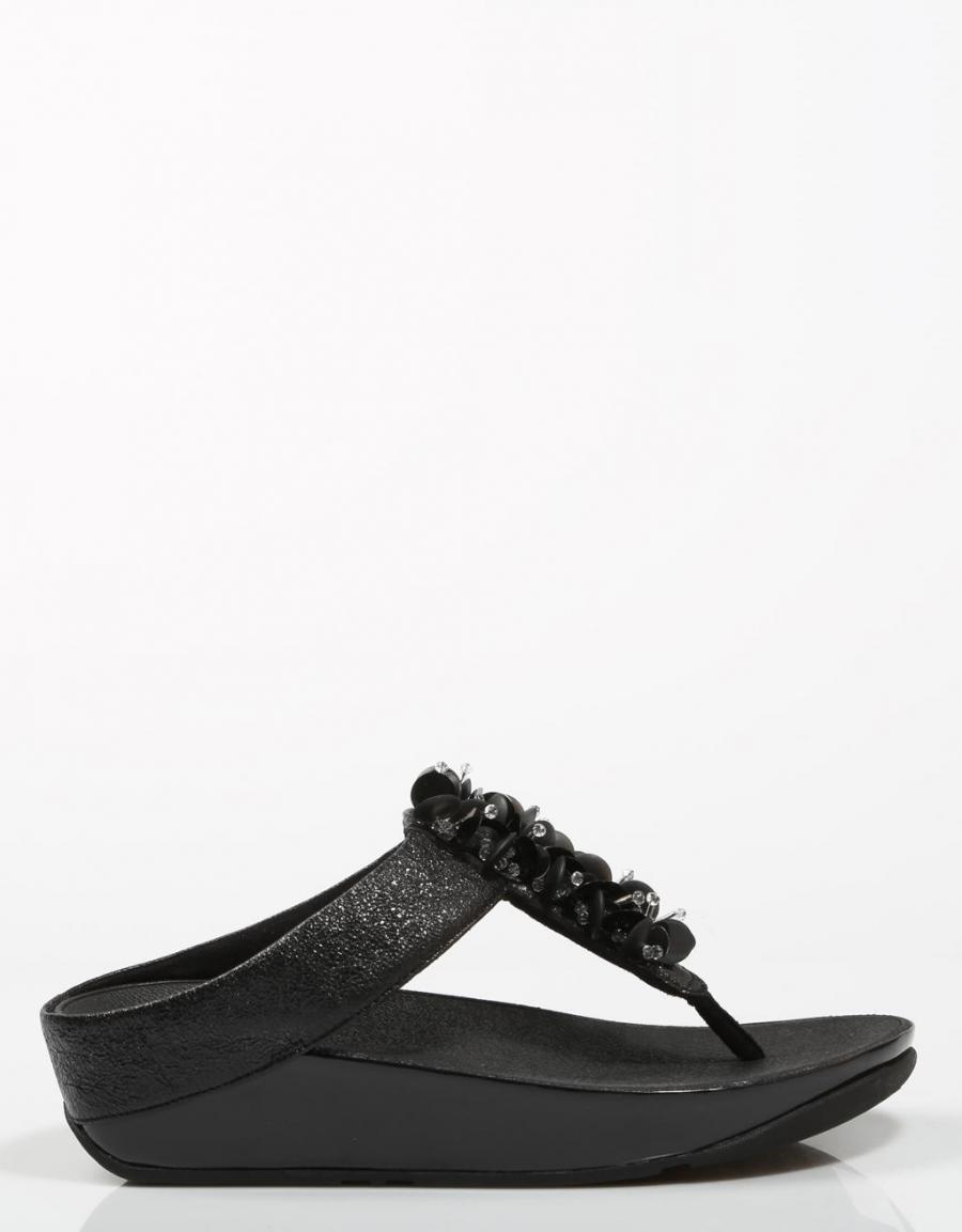 FITFLOP Boogaloo Toe Post Negro