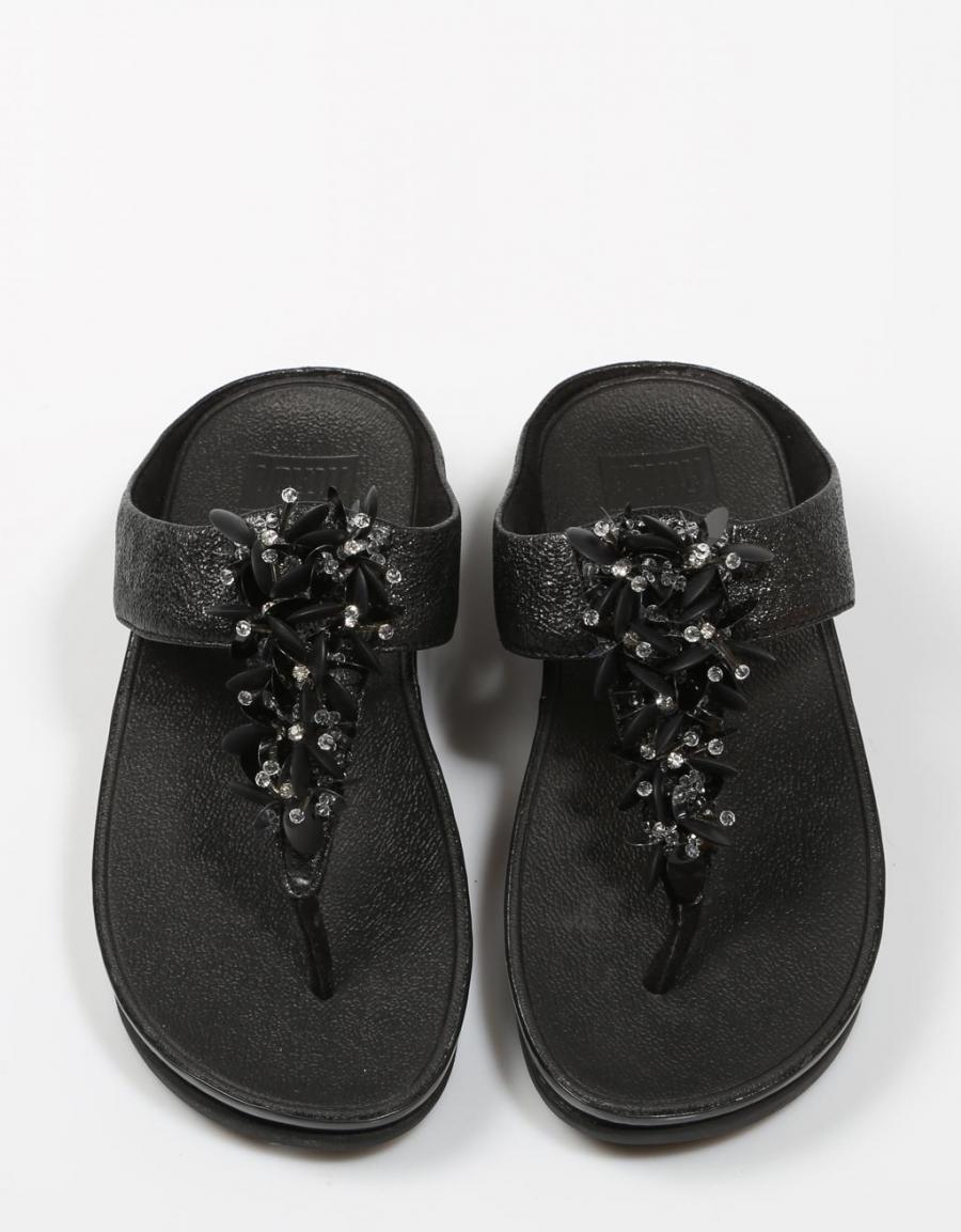 FITFLOP Boogaloo Toe Post Negro