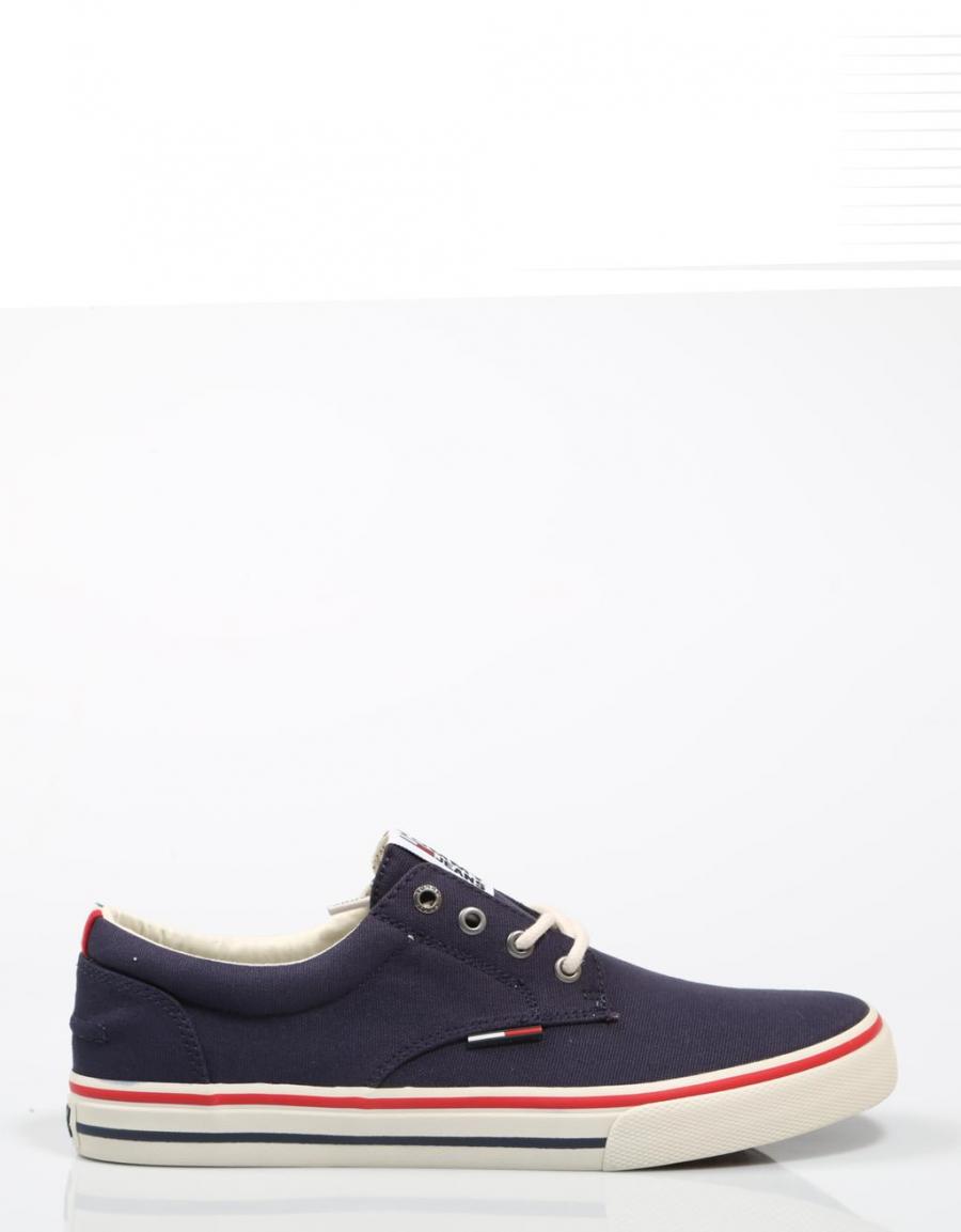TOMMY HILFIGER Tommy Jeans Textile Sneaker Azul marino