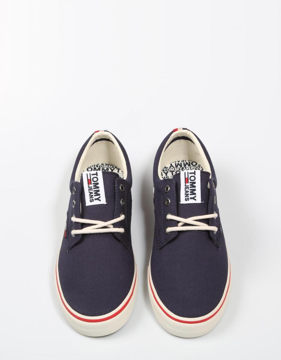 TOMMY HILFIGER Tommy Jeans Textile Sneaker Azul marino