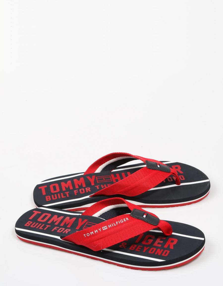 TOMMY HILFIGER Smart Th Beach Sandal Red