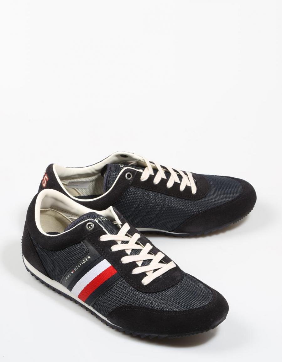 TOMMY HILFIGER Corporate Material Mix Runner Navy Blue