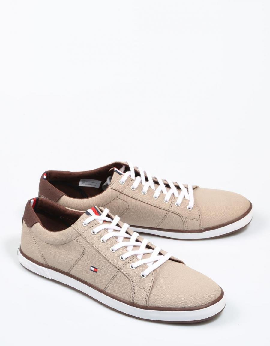 TOMMY HILFIGER Iconic Long Lace Sneaker Bege