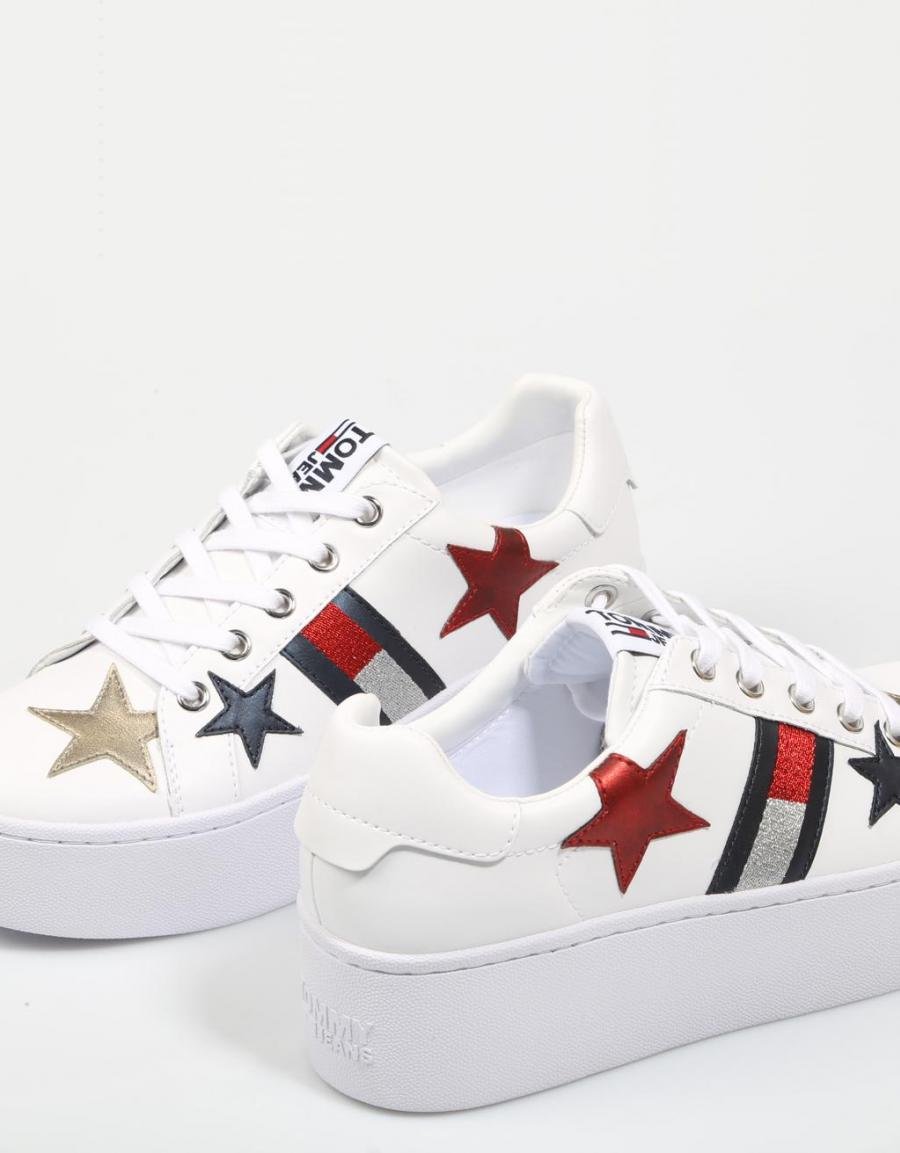 TOMMY HILFIGER Tommy Jeans Icon Sparkle Sneaker White