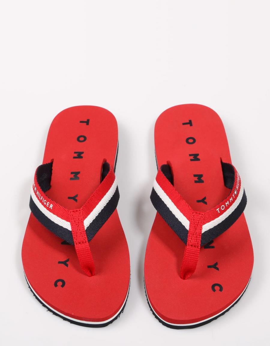 TOMMY HILFIGER Tommy Loves Ny Beach Sandal Red