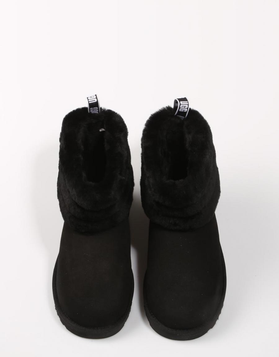 UGG Fluff Mini Quilted Noir