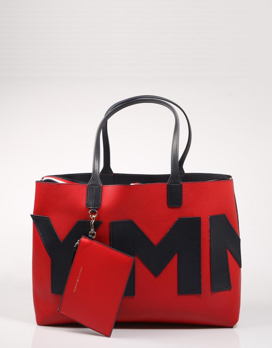 TOMMY HILFIGER Iconic Tommy Tote Twlng Azul marino