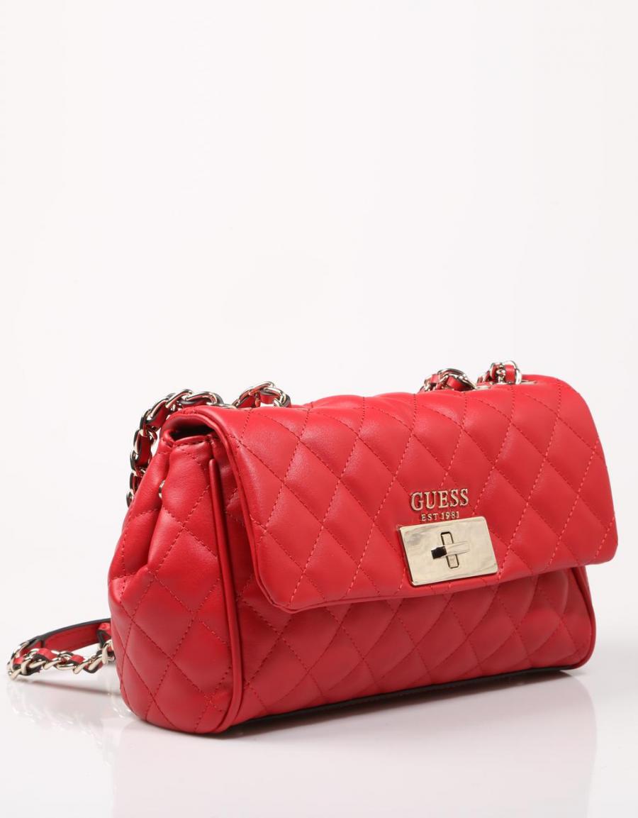 GUESS BAGS Sweet Candy Cnvrtble Xbody Flp Rouge