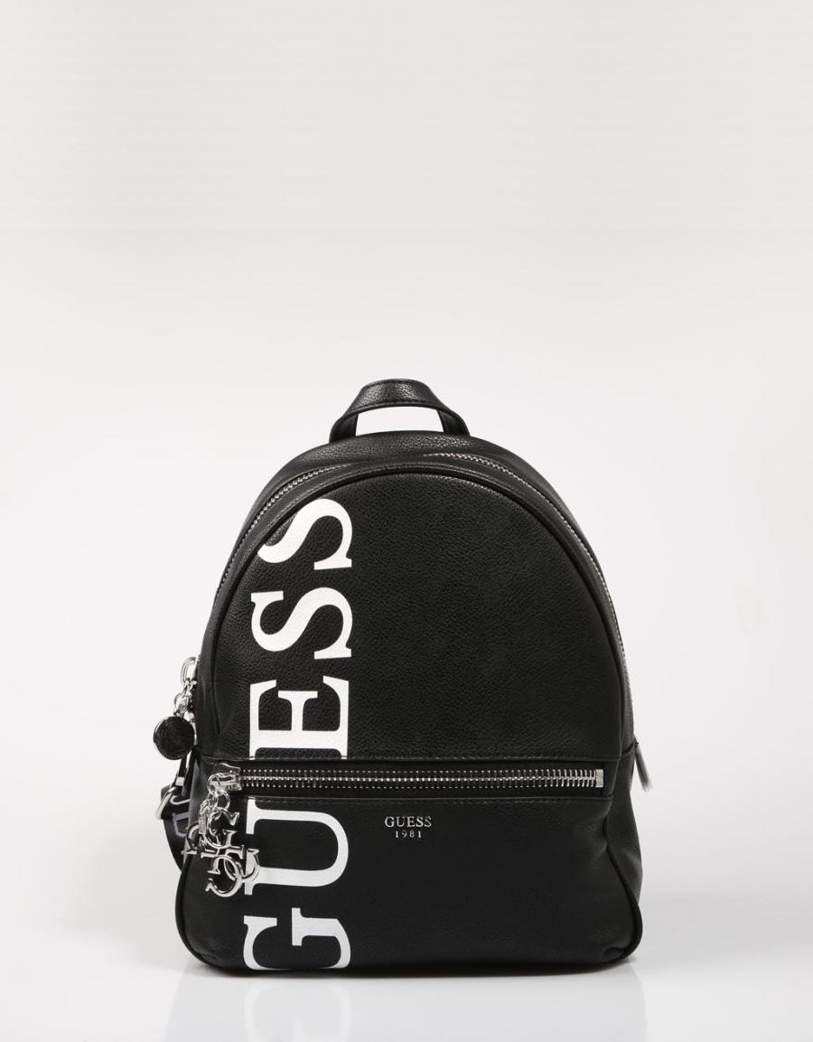 GUESS BAGS Urban Chic Large Backpack Black