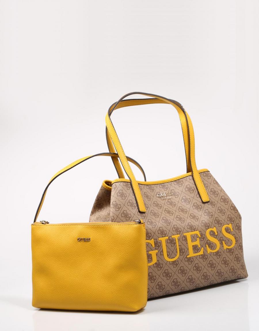 GUESS BAGS Vikky Tote Castanho