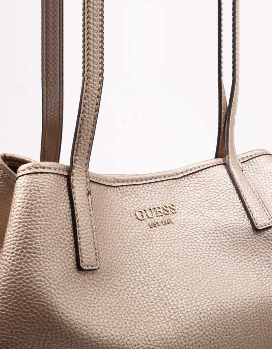 GUESS BAGS Vikky Tote Bronce