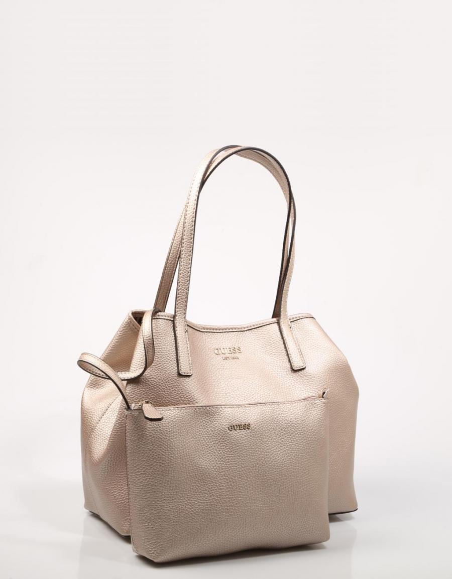 GUESS BAGS Vikky Tote Bronze