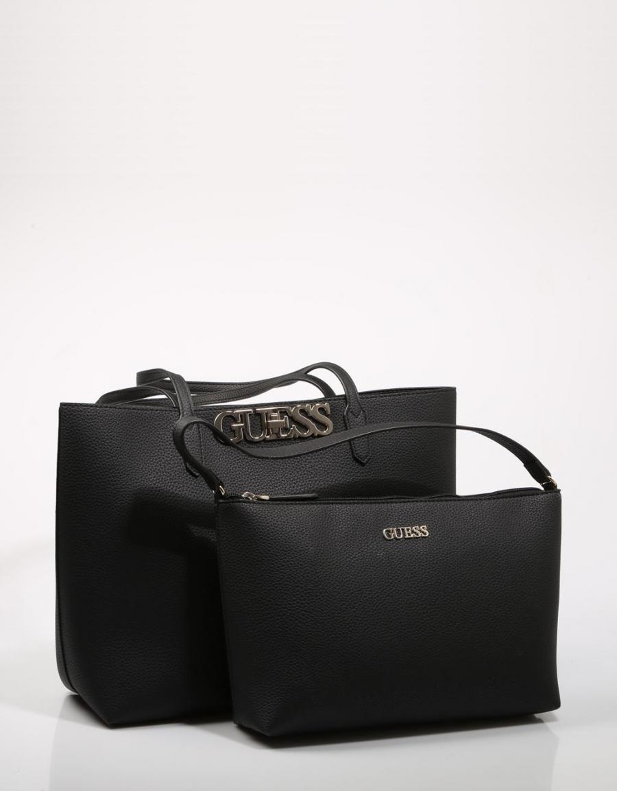 GUESS BAGS Uptown Chic Barcelona Tote Black