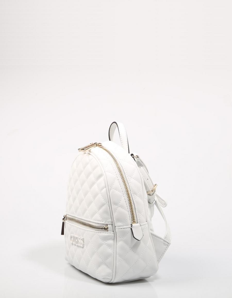 GUESS BAGS Elliana Backpack Blanco