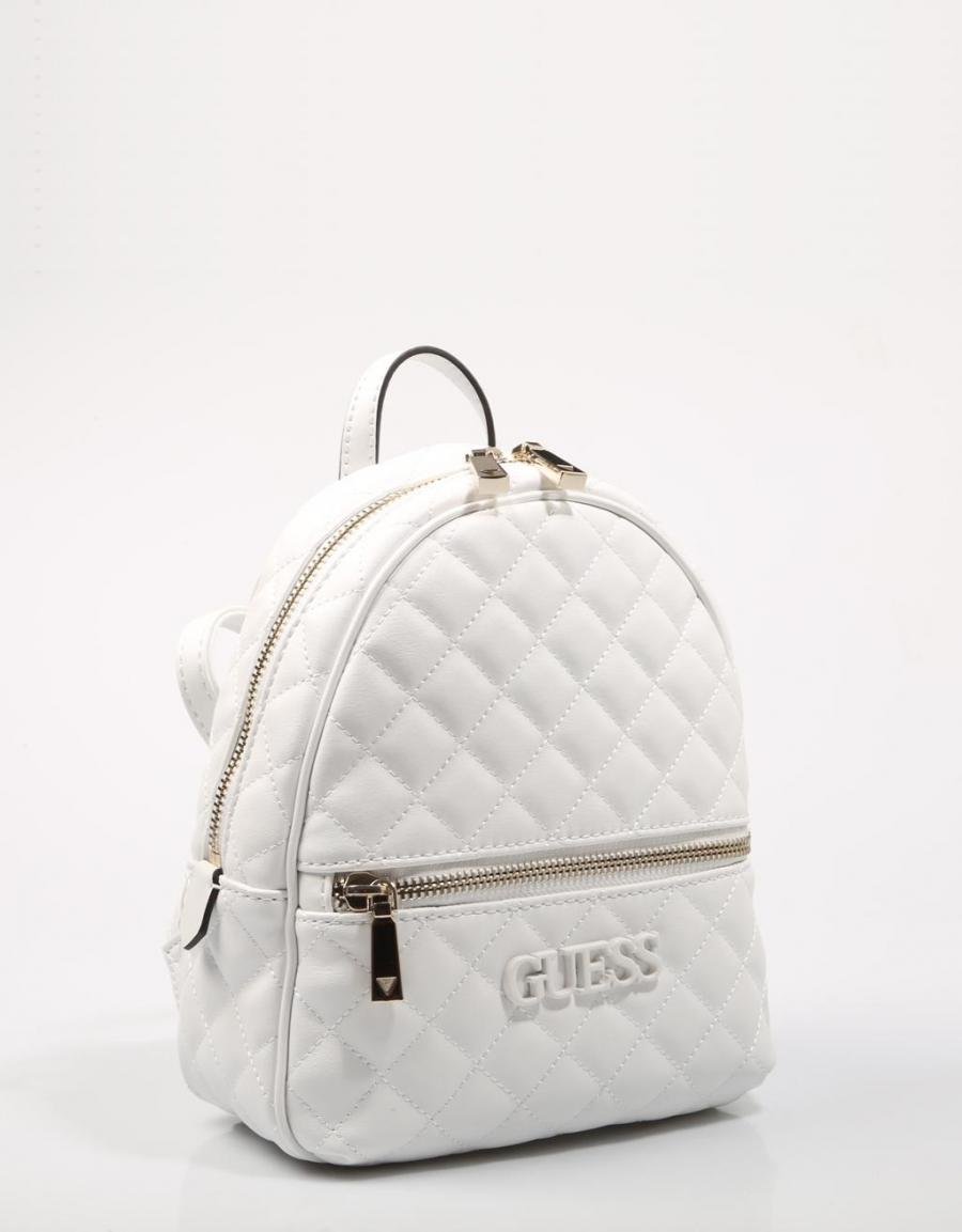 GUESS BAGS Elliana Backpack White