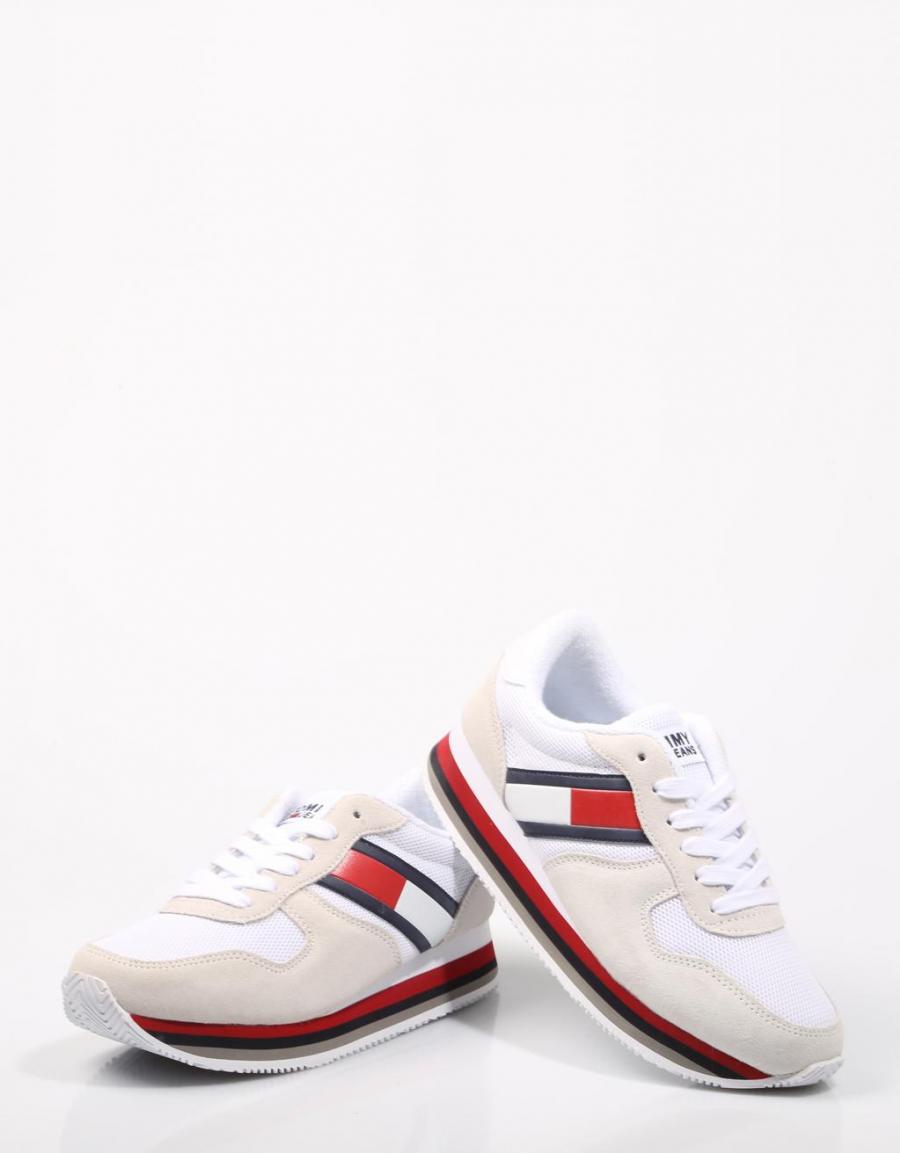 TOMMY HILFIGER Retro Tommy Jeans Sneaker White