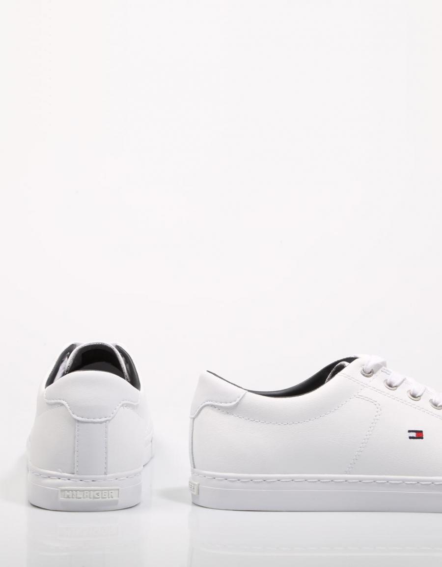 TOMMY HILFIGER Essential Leather Sneaker White