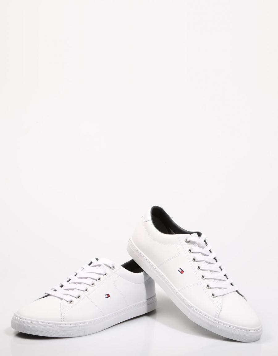 TOMMY HILFIGER Essential Leather Sneaker Branco