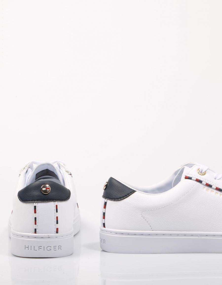 TOMMY HILFIGER Corporate Detail Sneaker Blanc